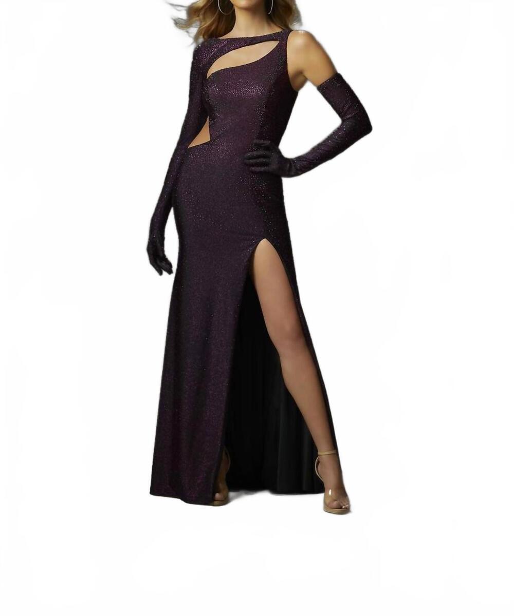 NEW MORILEE party beaded fitted prom dress in black pink